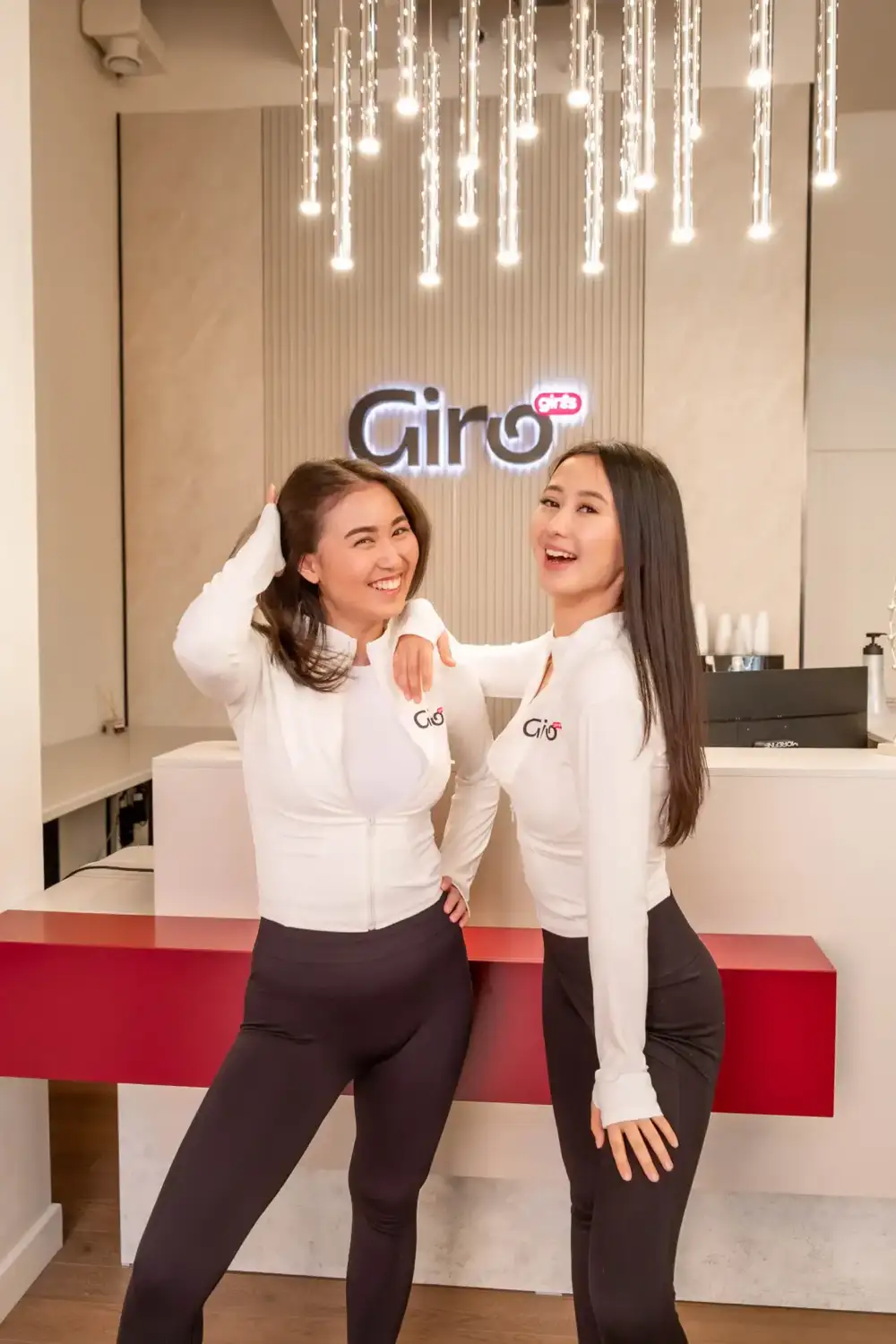 Pilates equipment inside Giro Girls studio