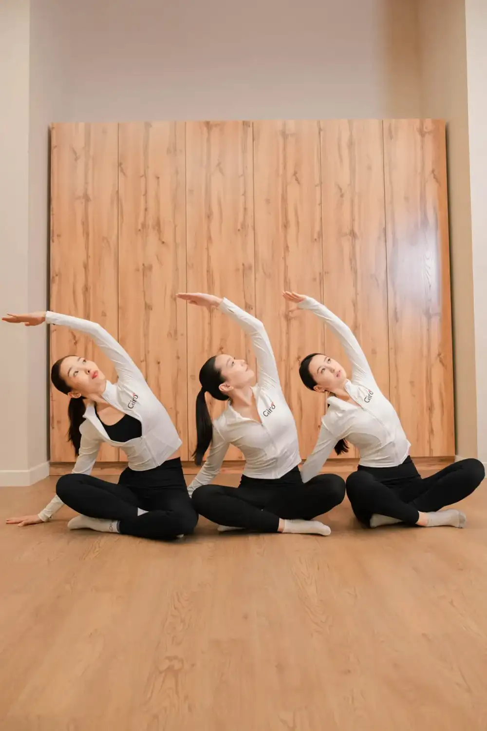 Giro Girls studio interior with warm neutral design